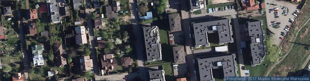 Zdjęcie satelitarne Różana ul.