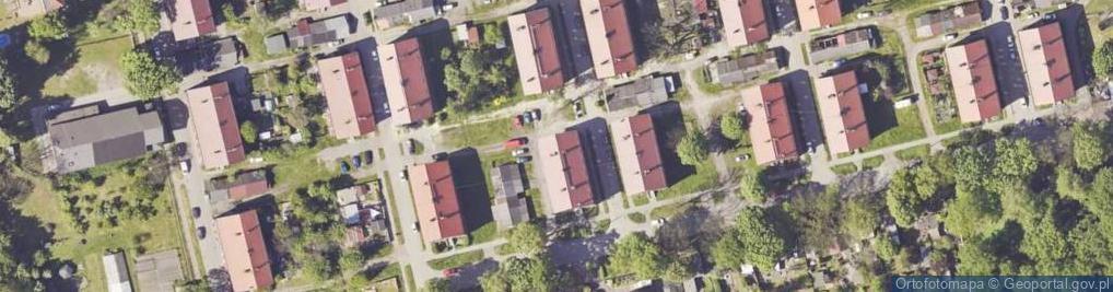 Zdjęcie satelitarne Rodziewiczówny Marii ul.