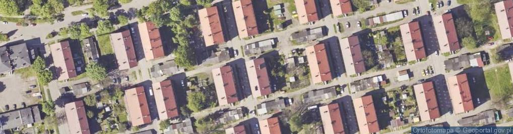 Zdjęcie satelitarne Rodziewiczówny Marii ul.