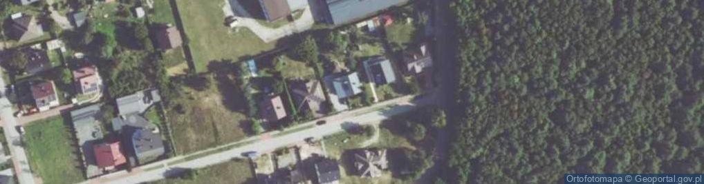 Zdjęcie satelitarne Różana ul.
