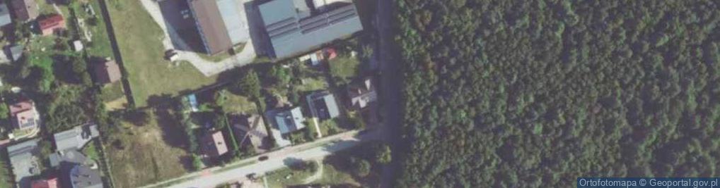 Zdjęcie satelitarne Różana ul.