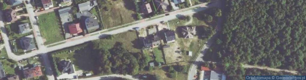 Zdjęcie satelitarne Różana ul.