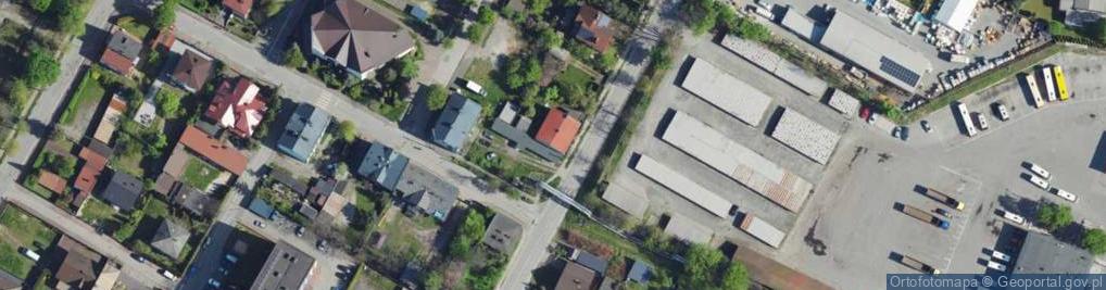 Zdjęcie satelitarne Równa ul.