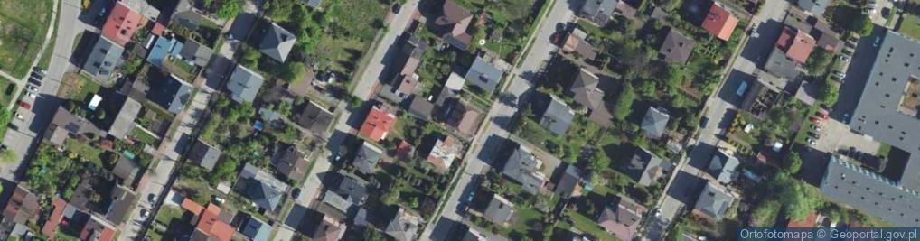 Zdjęcie satelitarne Równa ul.