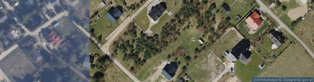 Zdjęcie satelitarne Różana ul.