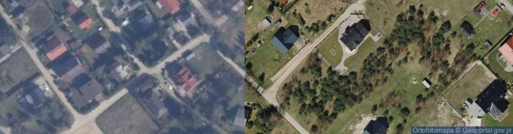 Zdjęcie satelitarne Różana ul.