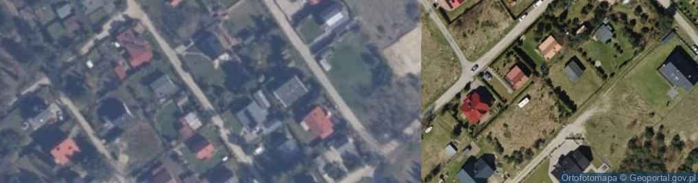 Zdjęcie satelitarne Różana ul.