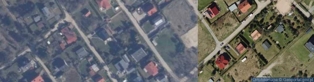 Zdjęcie satelitarne Różana ul.
