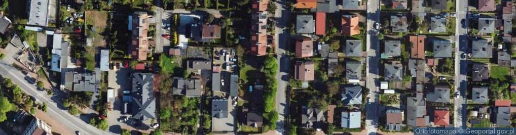 Zdjęcie satelitarne Różana ul.