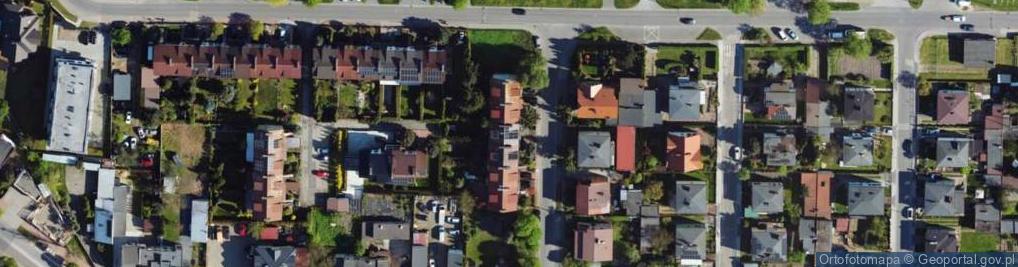 Zdjęcie satelitarne Różana ul.