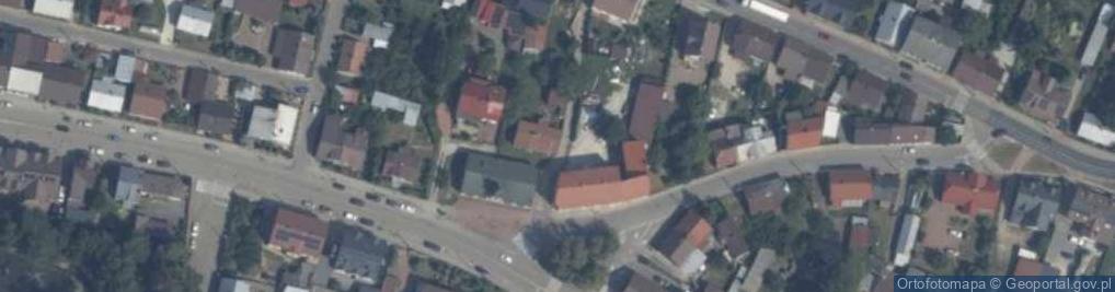 Zdjęcie satelitarne Różana ul.