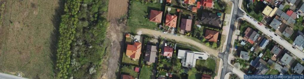 Zdjęcie satelitarne Rodziewiczówny Marii ul.