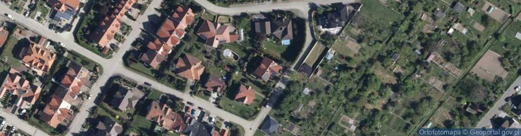 Zdjęcie satelitarne Różana ul.