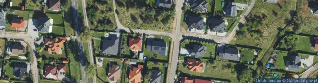 Zdjęcie satelitarne Różowa ul.