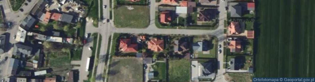 Zdjęcie satelitarne Różana ul.