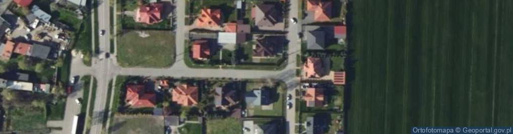 Zdjęcie satelitarne Różana ul.