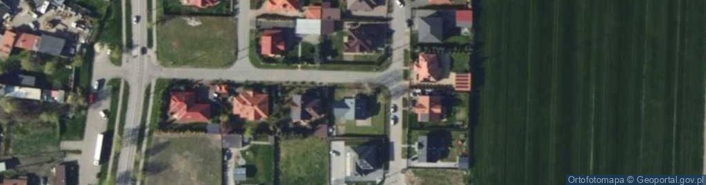 Zdjęcie satelitarne Różana ul.