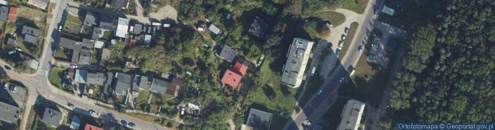 Zdjęcie satelitarne Rtęciowa ul.
