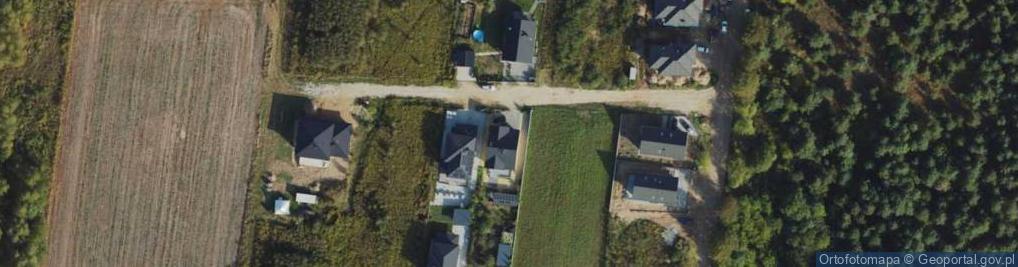 Zdjęcie satelitarne Rubinowa ul.