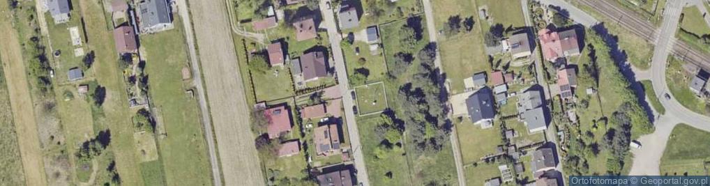 Zdjęcie satelitarne Rubinowa ul.