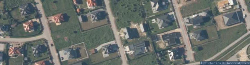 Zdjęcie satelitarne Rubinowa ul.