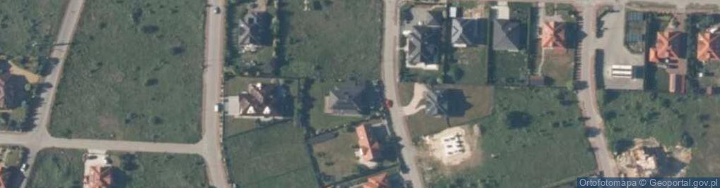Zdjęcie satelitarne Rubinowa ul.