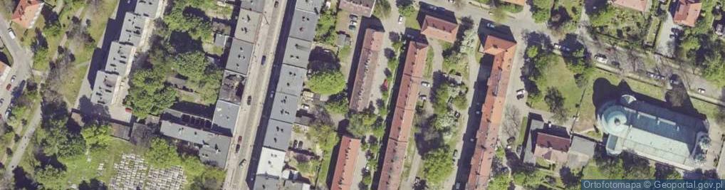 Zdjęcie satelitarne Rudzkiego Józefa ul.