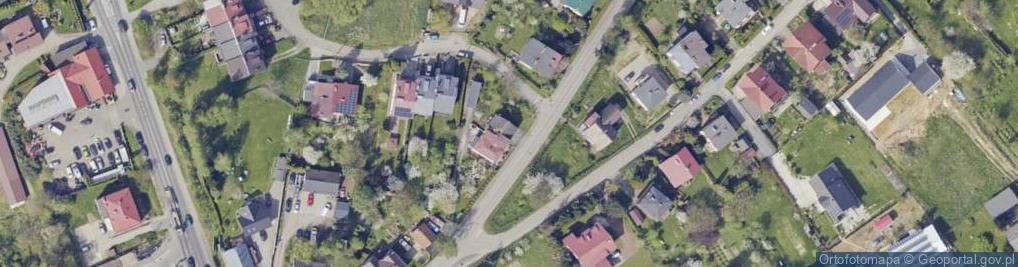 Zdjęcie satelitarne Rudowska ul.