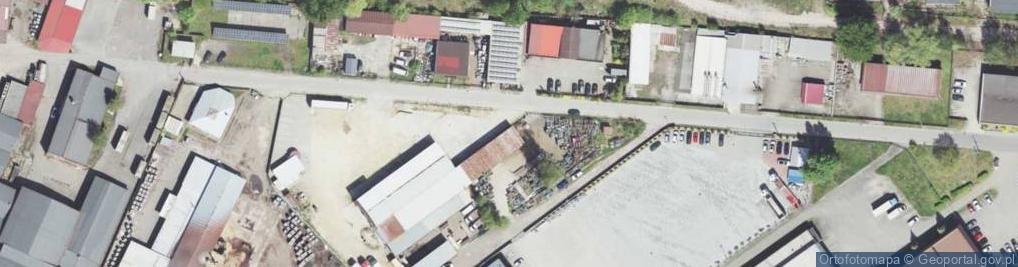 Zdjęcie satelitarne Rudna ul.