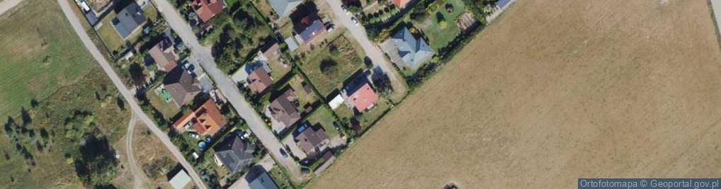 Zdjęcie satelitarne Rubinowa ul.