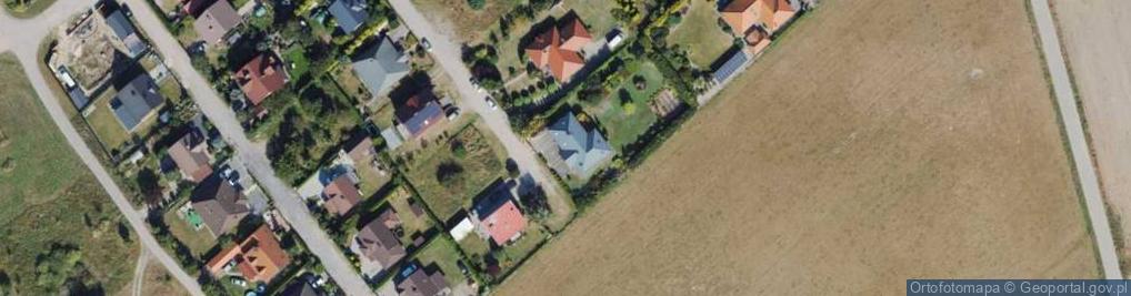 Zdjęcie satelitarne Rubinowa ul.