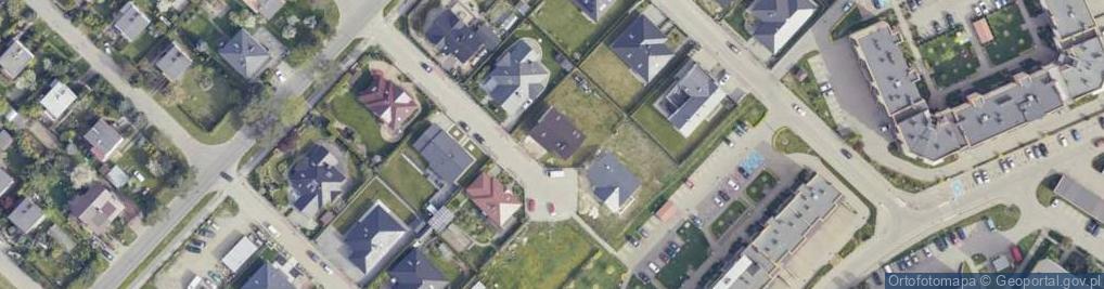 Zdjęcie satelitarne Rubinowa ul.