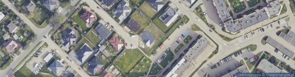 Zdjęcie satelitarne Rubinowa ul.