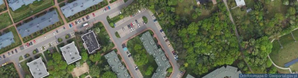 Zdjęcie satelitarne Rusałki ul.
