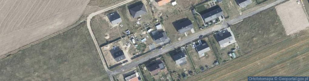 Zdjęcie satelitarne Rubinowa ul.