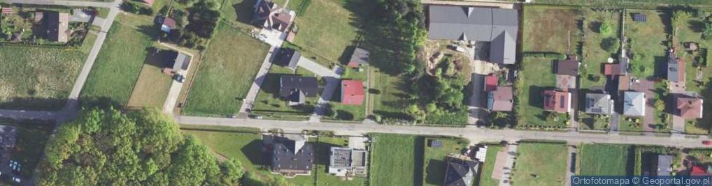 Zdjęcie satelitarne Rubinowa ul.