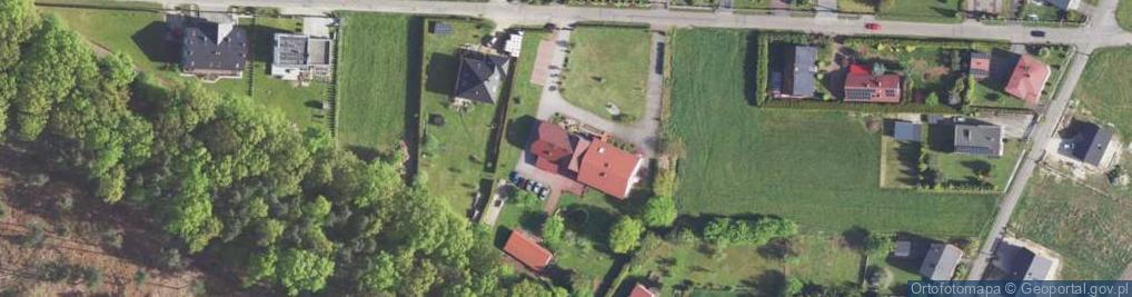 Zdjęcie satelitarne Rubinowa ul.
