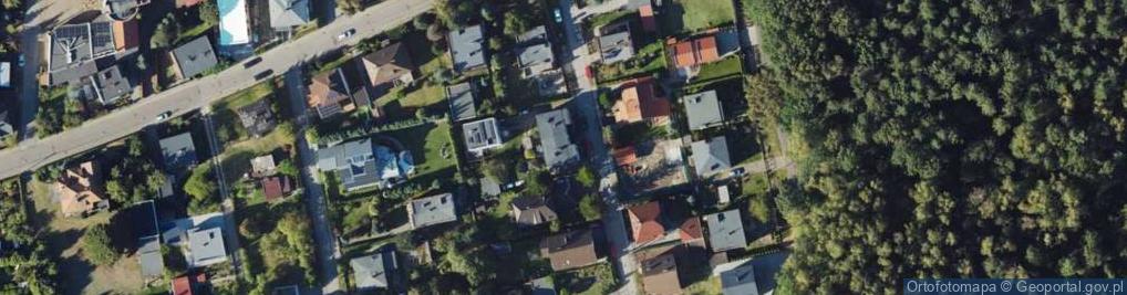 Zdjęcie satelitarne Rumiankowa ul.