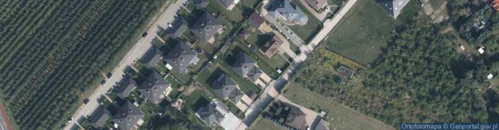 Zdjęcie satelitarne Rubinowa ul.