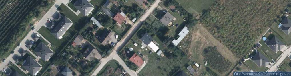 Zdjęcie satelitarne Rubinowa ul.