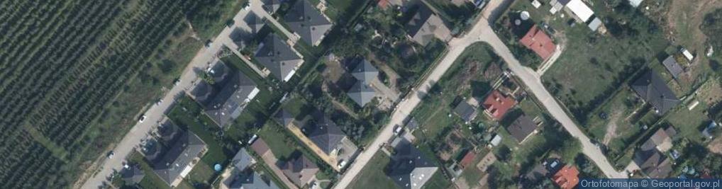 Zdjęcie satelitarne Rubinowa ul.
