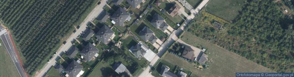Zdjęcie satelitarne Rubinowa ul.