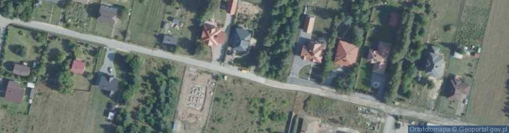 Zdjęcie satelitarne Rubinowa ul.