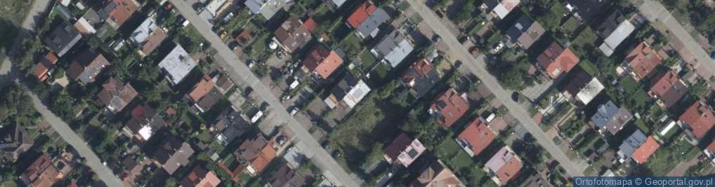 Zdjęcie satelitarne Rubinowa ul.