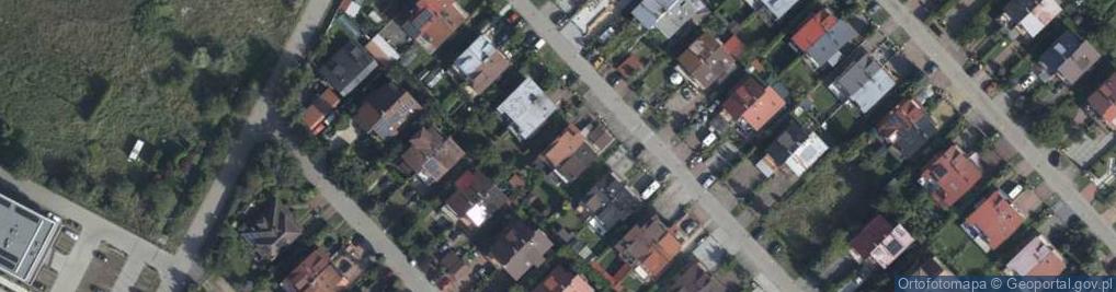 Zdjęcie satelitarne Rubinowa ul.