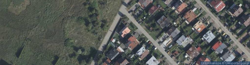 Zdjęcie satelitarne Rubinowa ul.