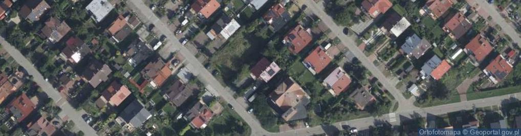 Zdjęcie satelitarne Rubinowa ul.