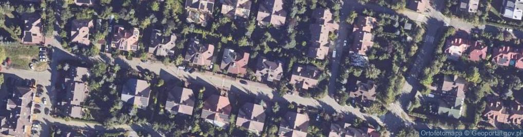 Zdjęcie satelitarne Rubinowa ul.