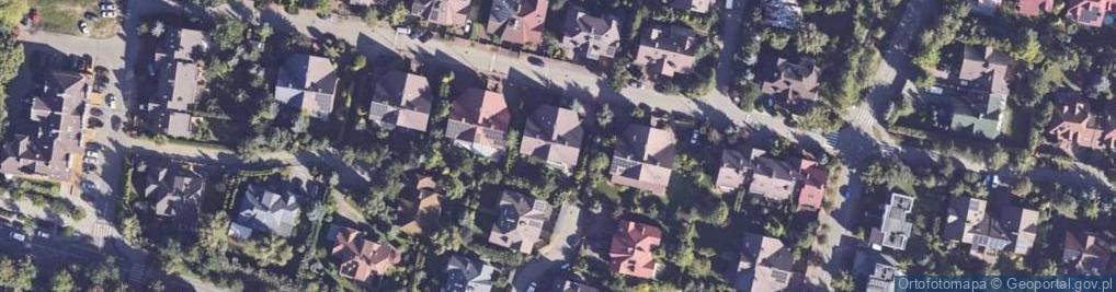 Zdjęcie satelitarne Rubinowa ul.