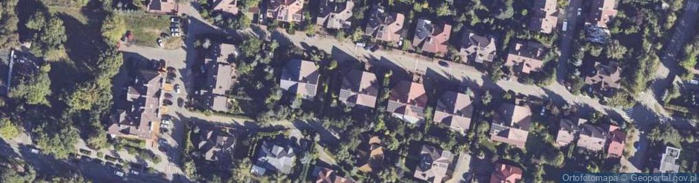 Zdjęcie satelitarne Rubinowa ul.